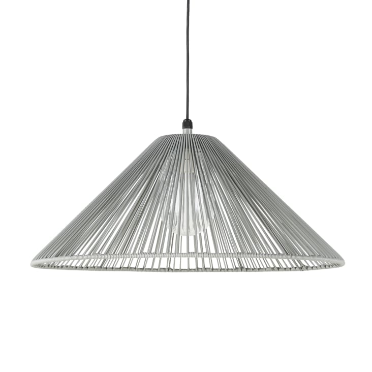 Maisons du Monde MENAK - Lámpara de techo de exterior de alambre negro