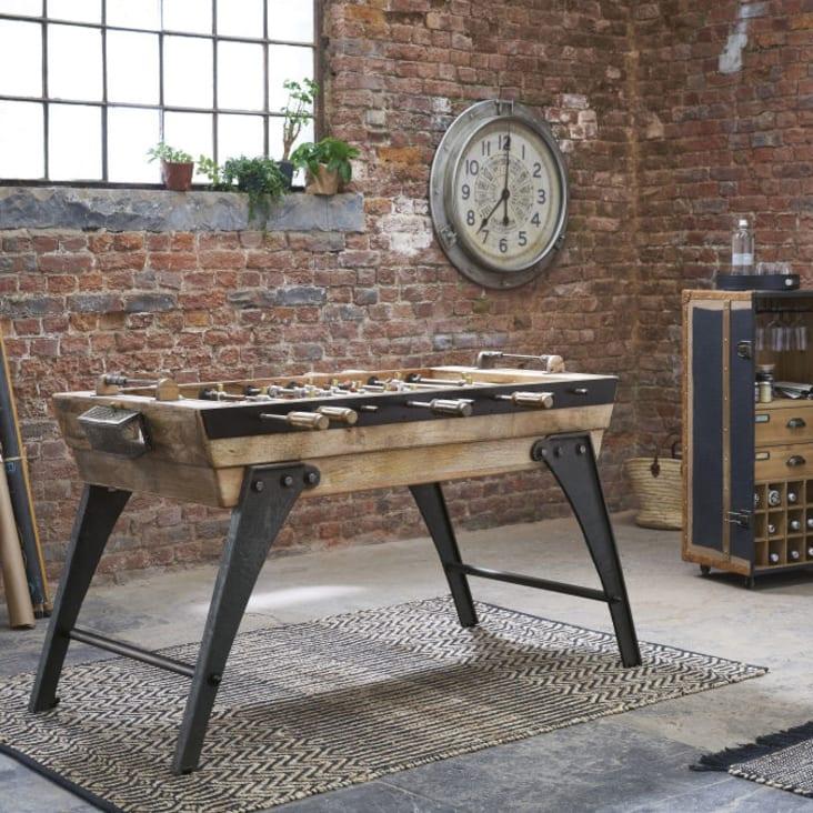 Maisons Du Monde MIDLAND - Reloj Industrial De Metal Con Efecto Envejecido D.85