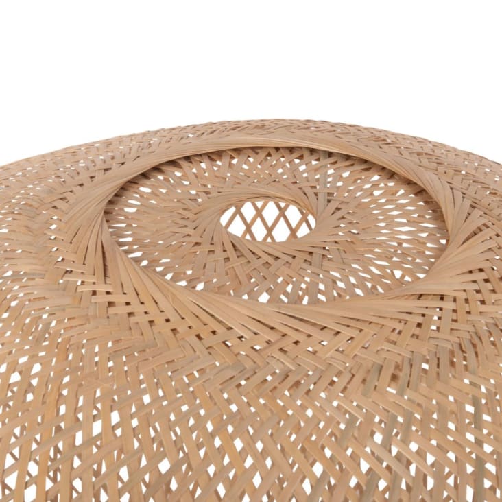 Maisons Du Monde Miley - Pantalla Para Lámpara De Techo De Mimbre D.60