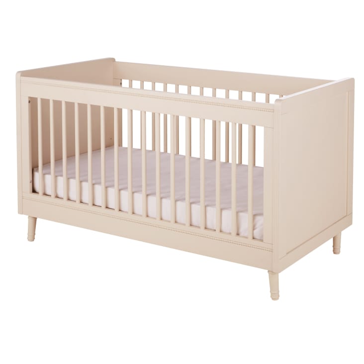 Maisons Du Monde Milie - Cama Evolutiva Para Bebé En Rosa Empolvado 70x140