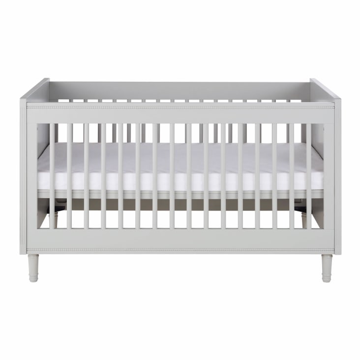 Maisons Du Monde Milie - Cuna Evolutiva Gris Claro 70x140