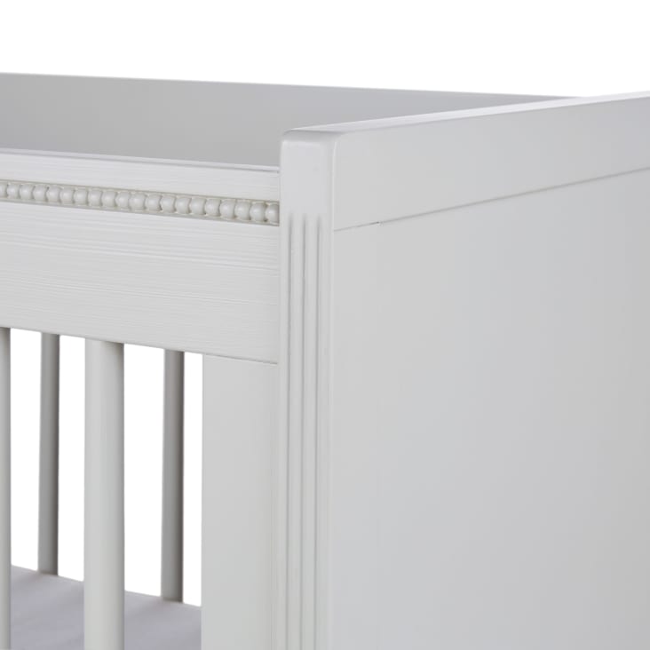 Maisons Du Monde Milie - Cuna Evolutiva Gris Claro 70x140