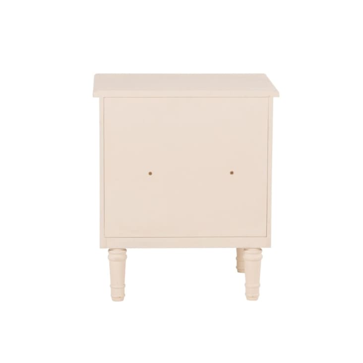 Maisons Du Monde Milie - Mesita De Noche Con 1 Cajón En Rosa Empolvado