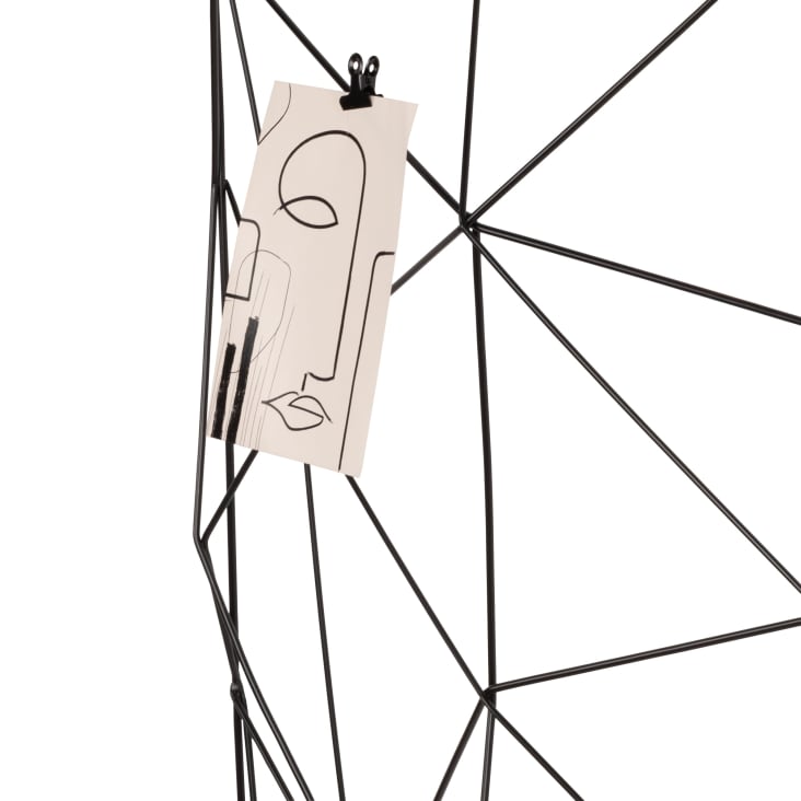 Maisons Du Monde Milton - Marco Multifotos De Metal Negro 59x80