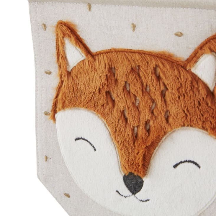 Maisons Du Monde MIMIZAN - Banderines De Animales Multicolores Para Colgar (x2)
