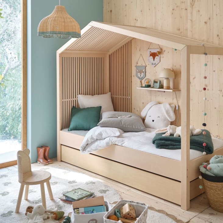 Maisons Du Monde MIMIZAN - Banderines De Animales Multicolores Para Colgar (x2)