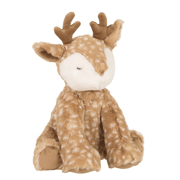Maisons Du Monde Mimizan - Ciervo De Peluche Blanco Y Marrón