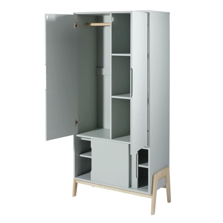 Maisons Du Monde Mimizan - Guardarropa Verde Con 4 Puertas