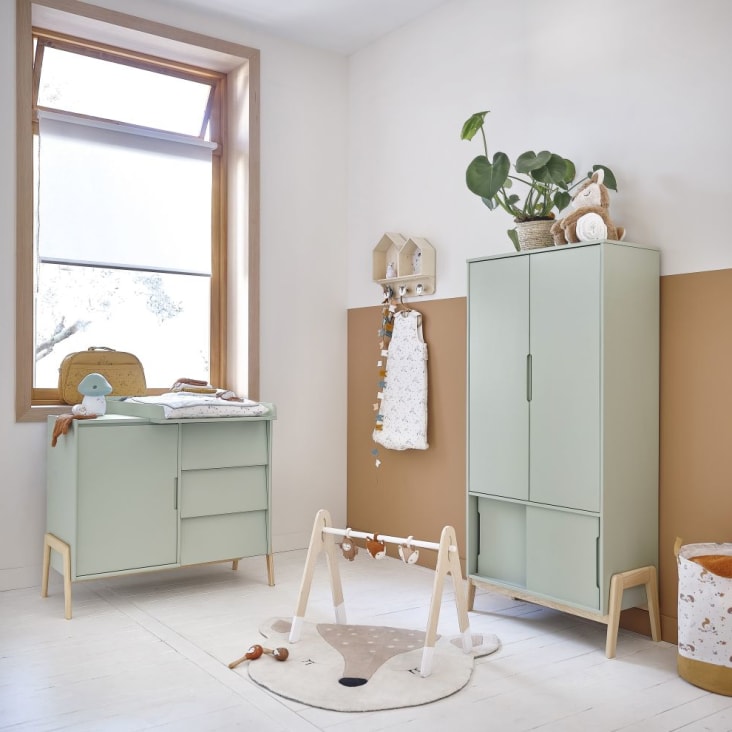 Maisons Du Monde MIMIZAN - Juguetes De Arco Para Bebé De Algodón Orgánico En Marrón Blanco Y Beige