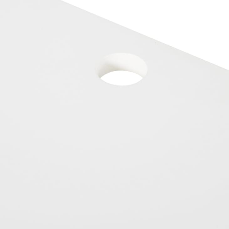 Maisons Du Monde Mimo Business - Escritorio Profesional De Haya Maciza Blanca