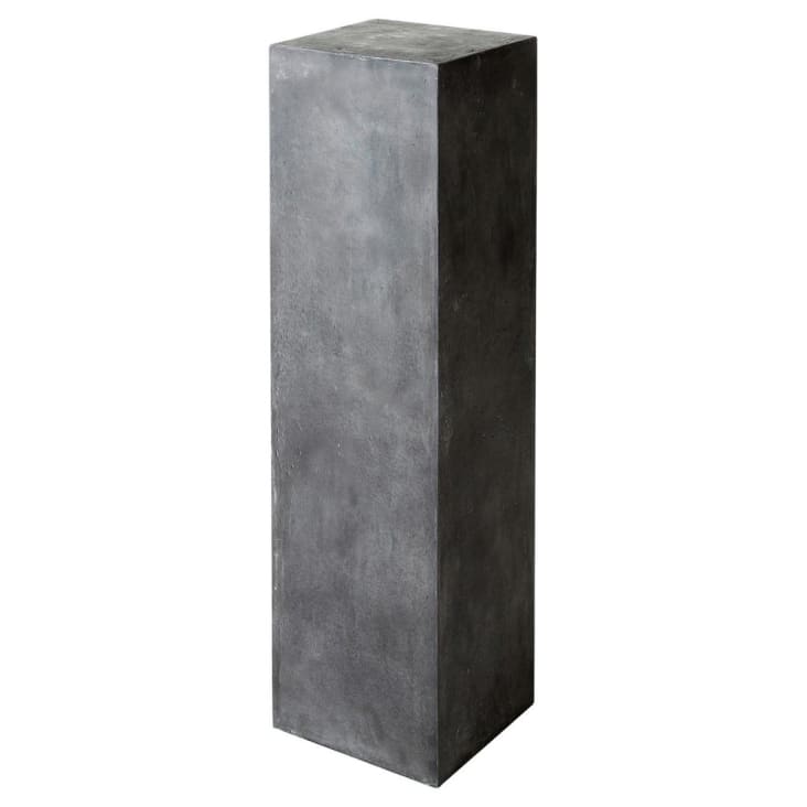 Maisons du Monde Mineral - Columna antracita cemento - Mineral