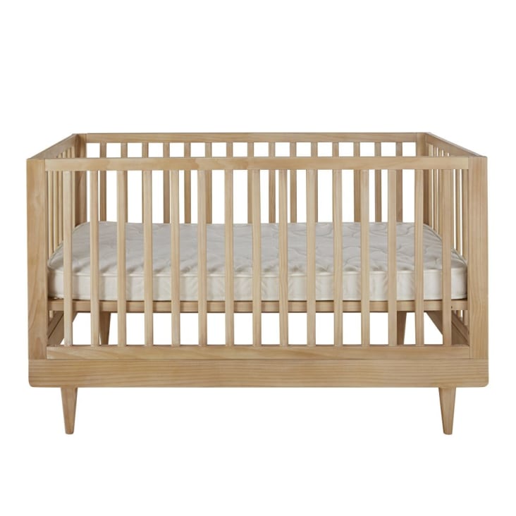 Maisons Du Monde Mini Jungle - Cuna Evolutiva De Pino De 70x140 Cm L. 145