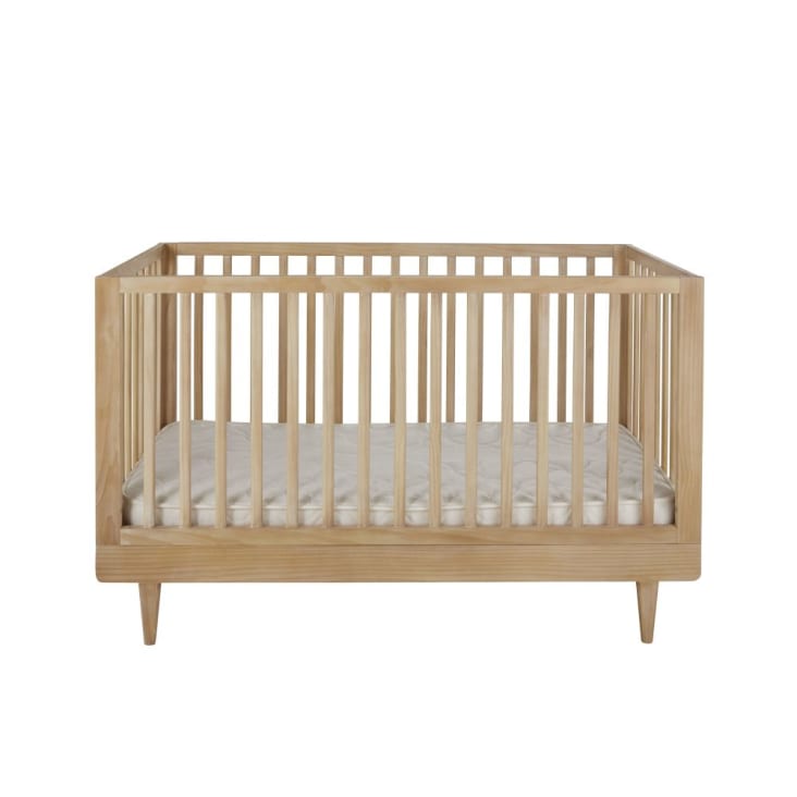 Maisons du Monde Mini Jungle - Cuna evolutiva de pino de 70x140 cm L. 145