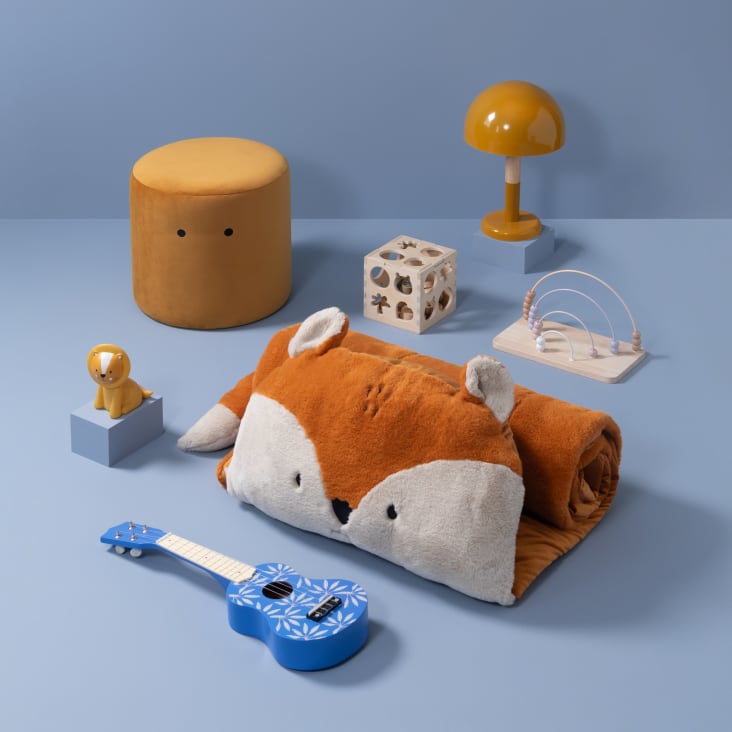 Maisons Du Monde Mini Jungle - Luz De Noche León Naranja