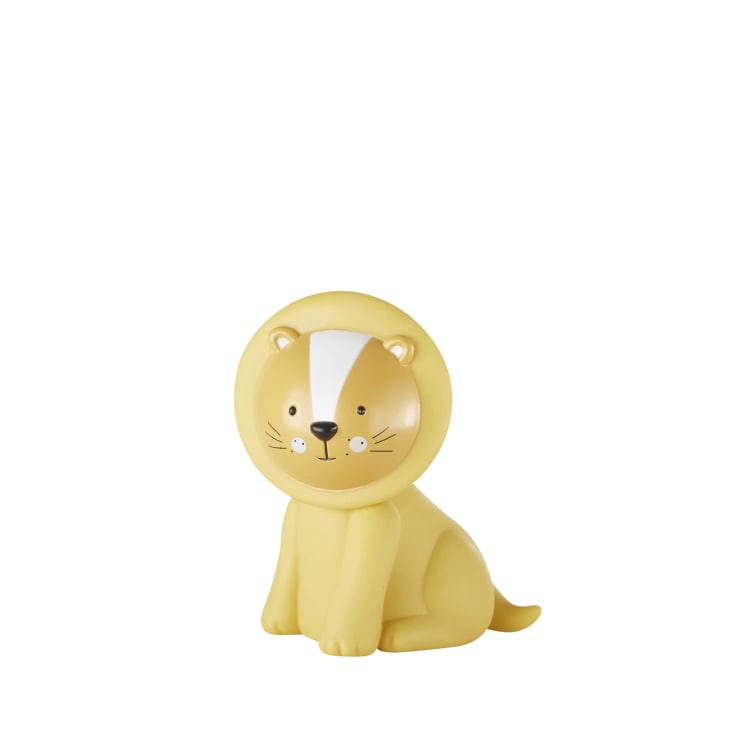 Maisons du Monde Mini Jungle - Luz de noche león naranja