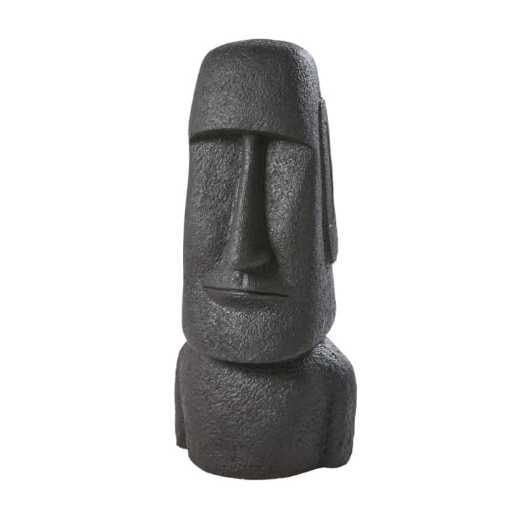 Maisons Du Monde MOAI - Figura Negra Gigante De La Isla De Pascua Alt.81