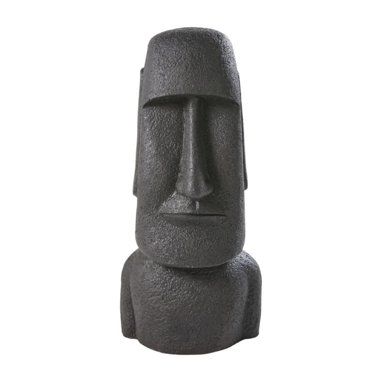 Maisons du Monde MOAI - Figura negra gigante de la Isla de Pascua Alt.81