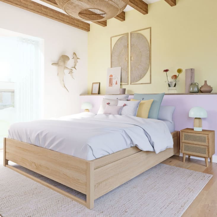 Maisons Du Monde MOANA - Decoración De Pared Con Tiburones Ballenas En Color Gris Cepillado (x3)