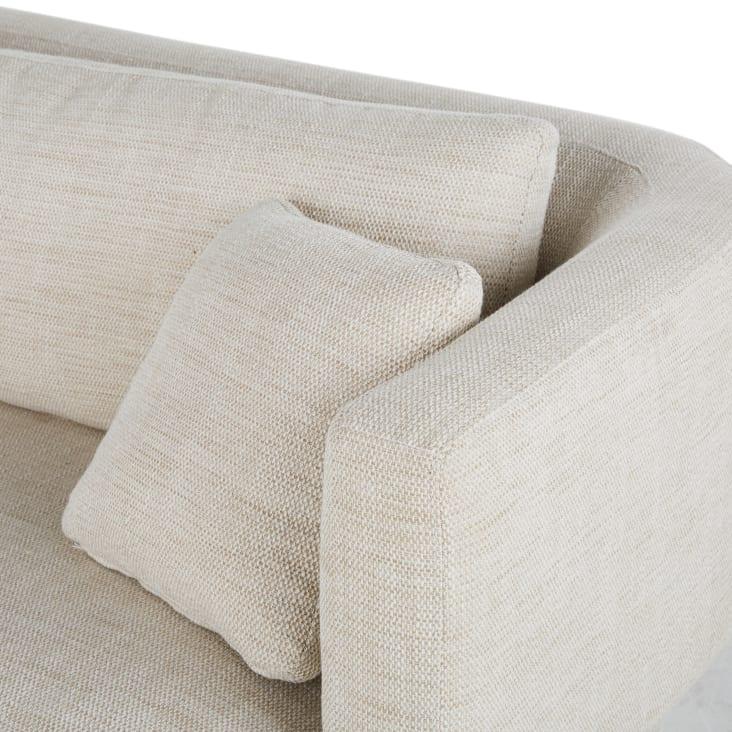 Maisons Du Monde Modjo - Sofá Esquinero Izquierdo De 3/4 Plazas Beige