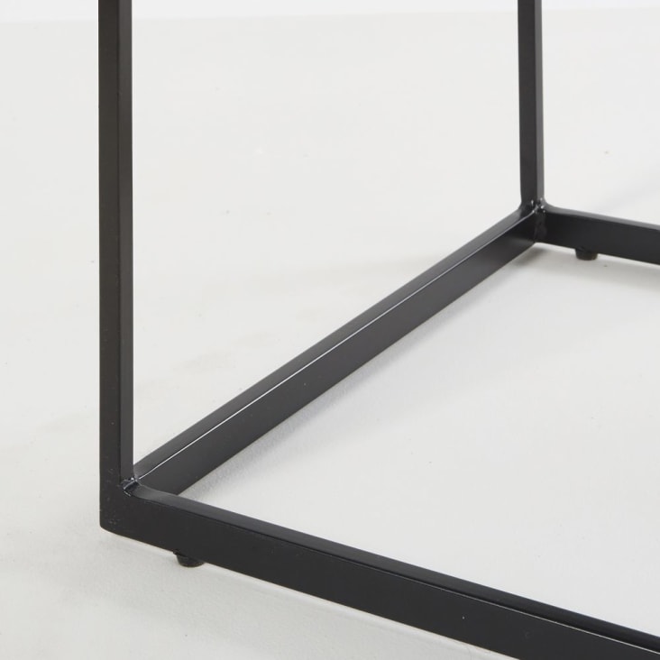 Maisons Du Monde MONICA - Banco De 2 Plazas Gris Antracita