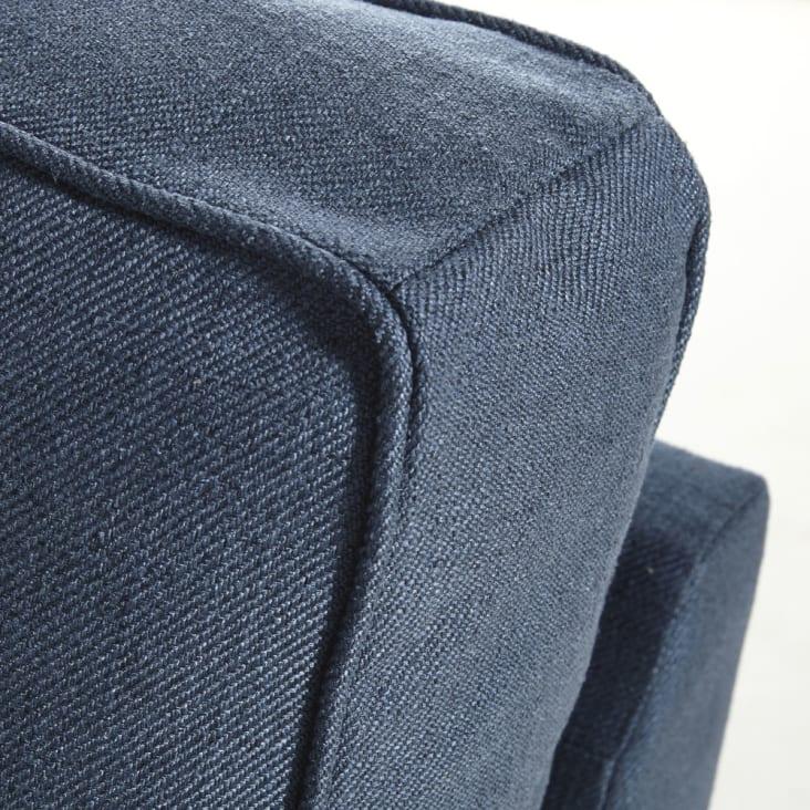 Maisons Du Monde Montréal - Sofá Rinconera De 3/4 Plazas Azul Noche