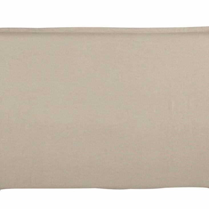 Maisons Du Monde Morphée - Funda De Cabecero 180cm De Lino Lavado Beige