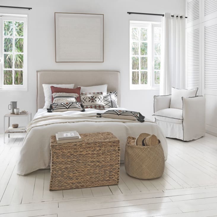 Maisons Du Monde Morphee - Funda De Cabecero 90 De Lino