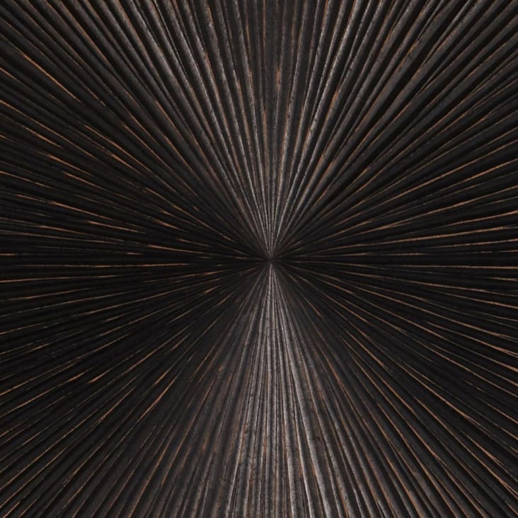 Maisons Du Monde Nairobi - Decoración De Pared Con Imitación A Madera Esculpida 120x120