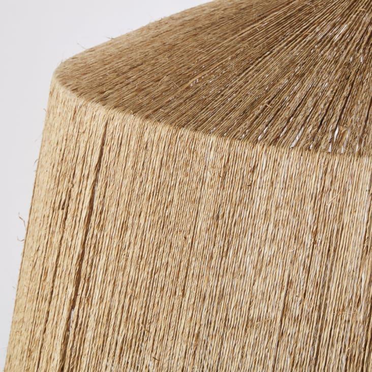 Maisons Du Monde NAROH - Pantalla Para Lámpara De Techo De Yute D. 60