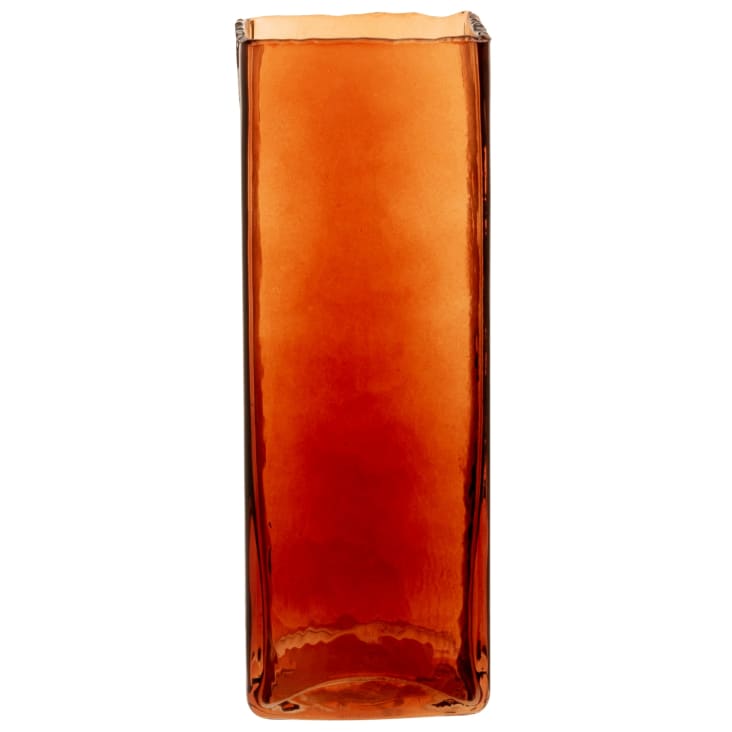 Maisons du Monde Neil - Jarrón de cristal rojo Alt. 23