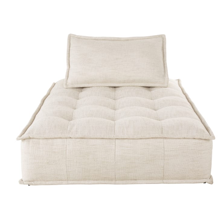 Maisons du Monde Neo Elementary - Sofá modular beige arena