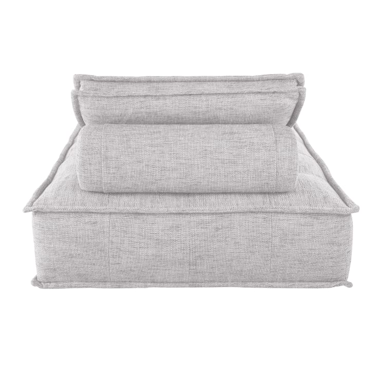 Maisons Du Monde Neo Elementary - Sofá Modular Gris Claro