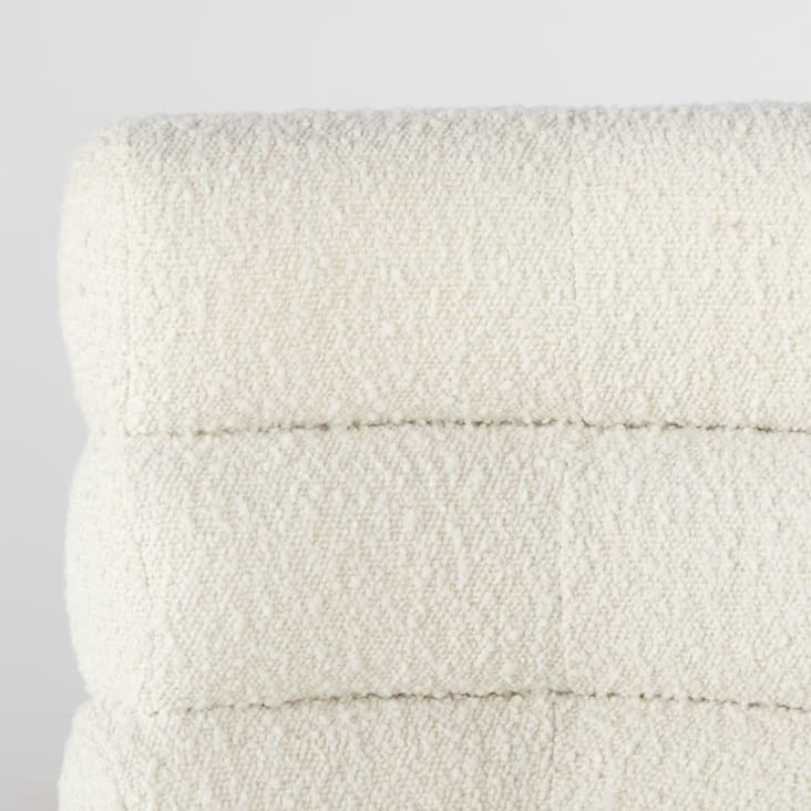 Maisons Du Monde Newbury Business - Silla De Escritorio Profesional De Rizo Cde Poliéster Reciclado Olor Crudo