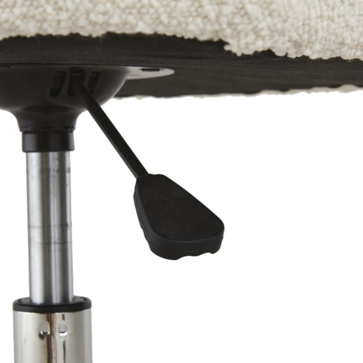 Maisons Du Monde Newbury Business - Silla De Escritorio Profesional De Rizo Cde Poliéster Reciclado Olor Crudo