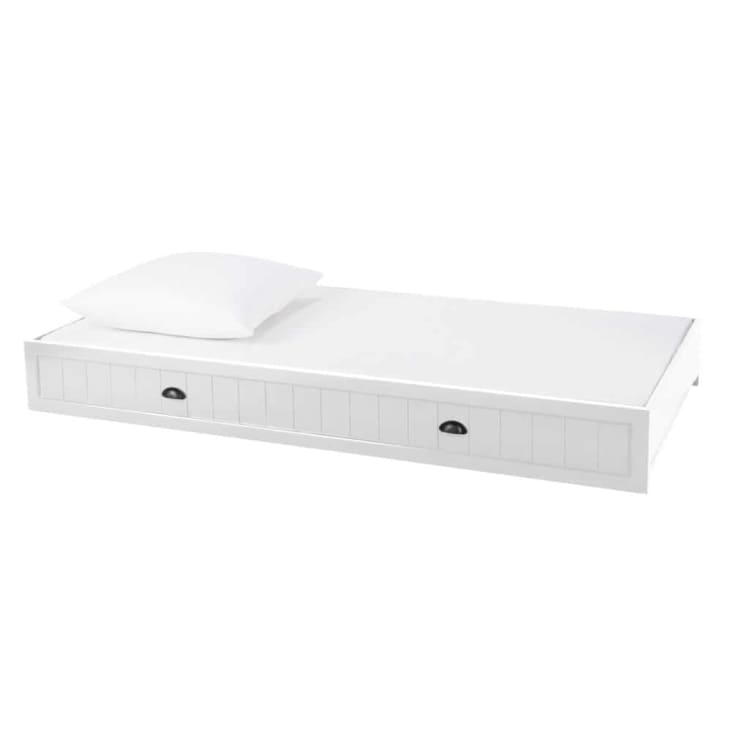 Maisons du Monde Newport - Cajón para cama 90x180 blanco