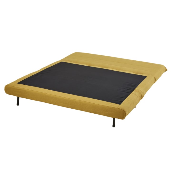 Maisons Du Monde Nio - Sofá Cama De 2 Plazas Amarillo Mostaza