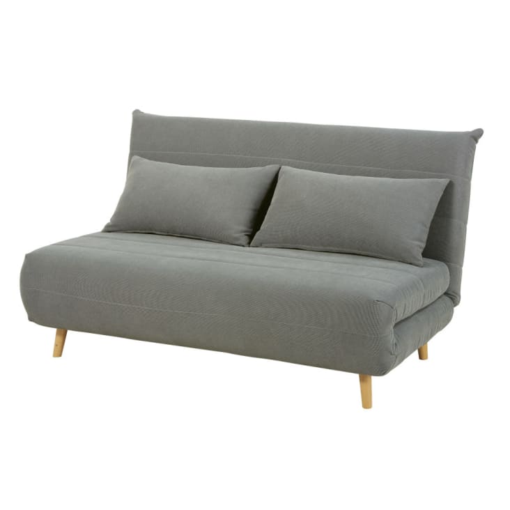 Maisons Du Monde Nio - Sofá Cama De 2 Plazas Gris Claro