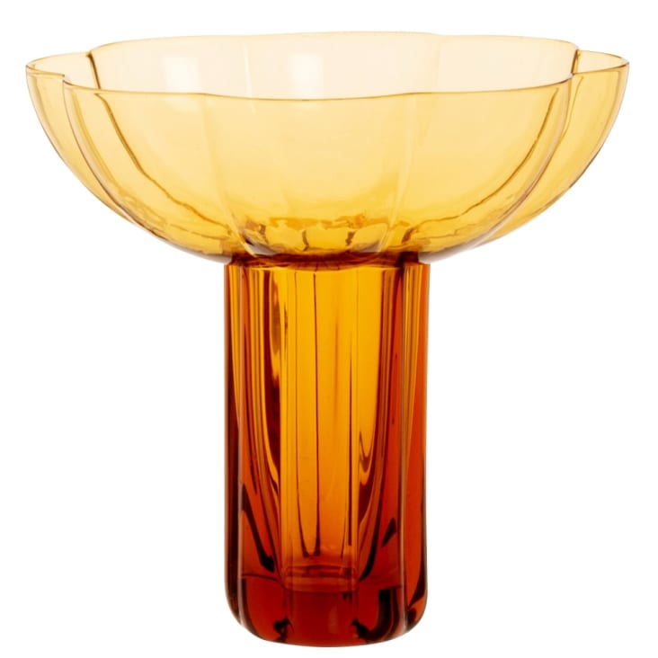 Maisons du Monde Norfolk - Lote de 4 - Copa de cóctel color ámbar