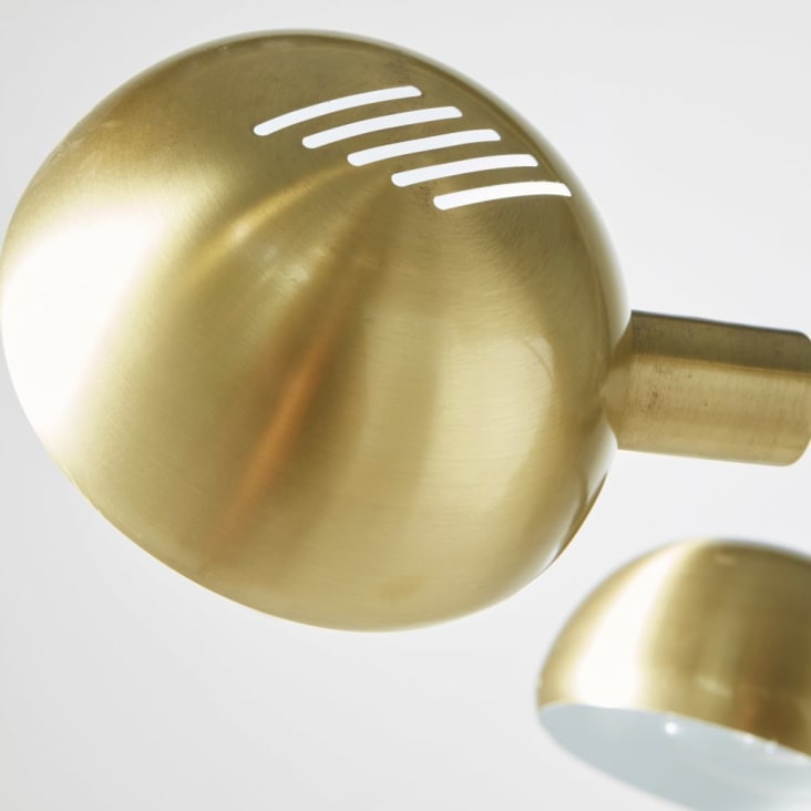 Maisons Du Monde OCTOPUS - Lámpara De Pie De Metal Dorado Alt.210