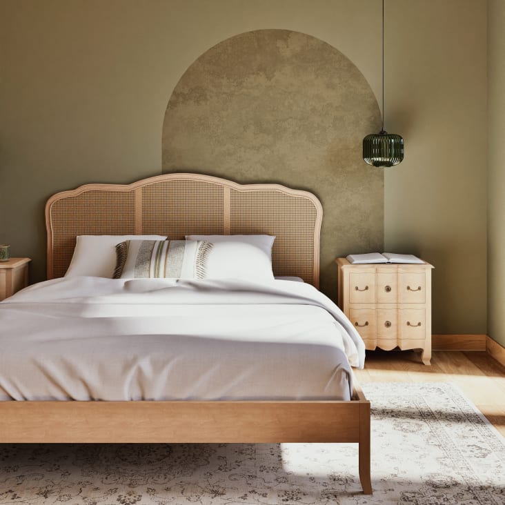 Maisons Du Monde Omaja - Lámpara De Techo De Cristal Tintado Verde D.24