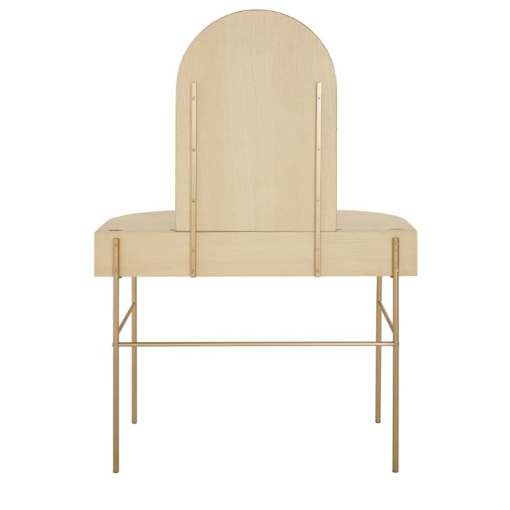 Maisons Du Monde Ormond - Tocador Con 2 Puertas Trampilla Y 1 Cajón En Metal En Color Latón