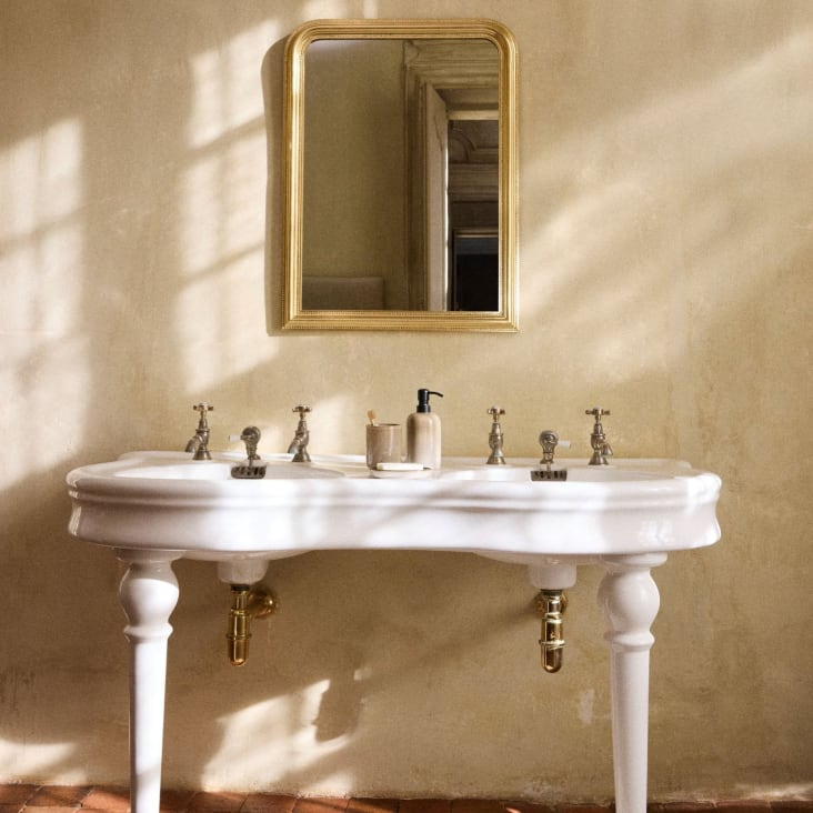 Maisons Du Monde Osakan - Dispensador De Jabón De Cerámica Beige