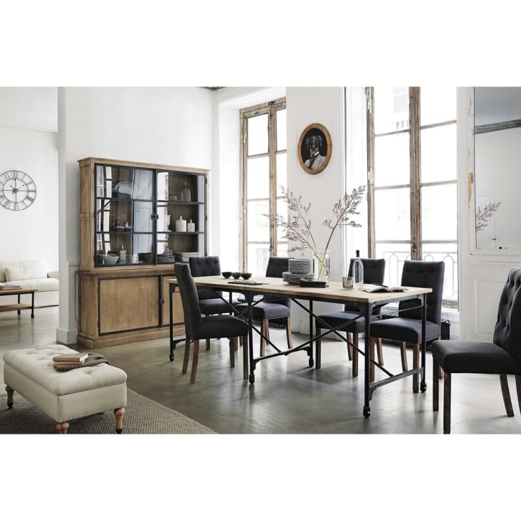 Maisons Du Monde Oscar - Cuadro Ovalado De Perro 53x64