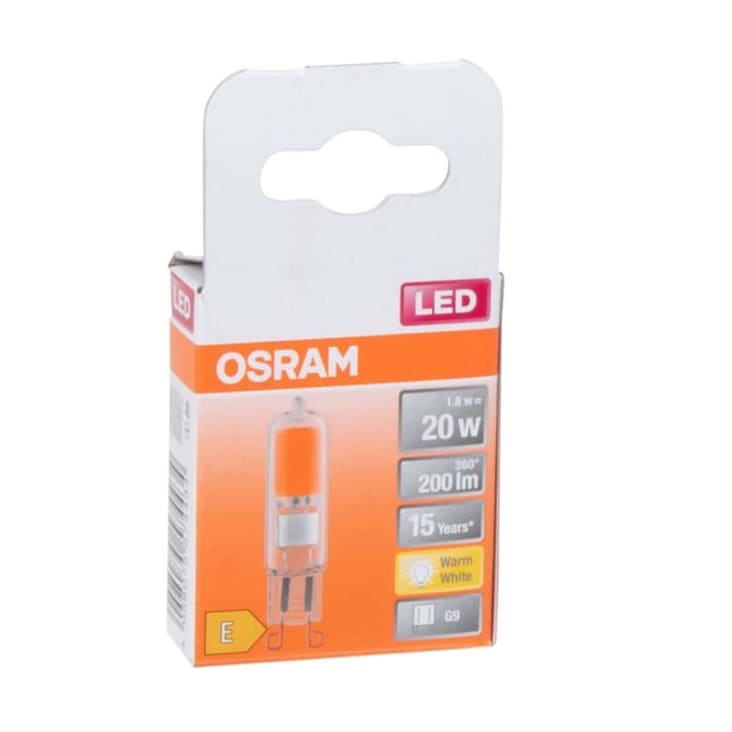 Maisons Du Monde Osram - Bombilla LED G9 De Tipo Cápsula 20 W Blanco Cálido