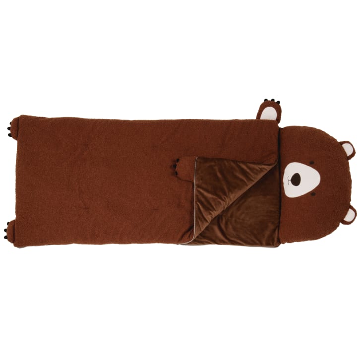 Maisons Du Monde Ours Brun - Saco De Dormir Con Forma De Oso Marrón Y Beige