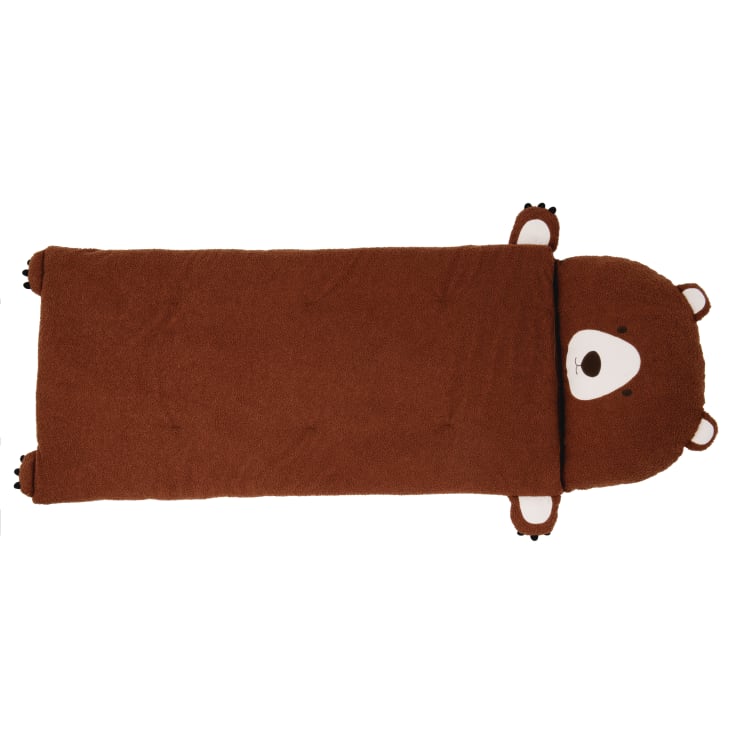 Maisons Du Monde Ours Brun - Saco De Dormir Con Forma De Oso Marrón Y Beige