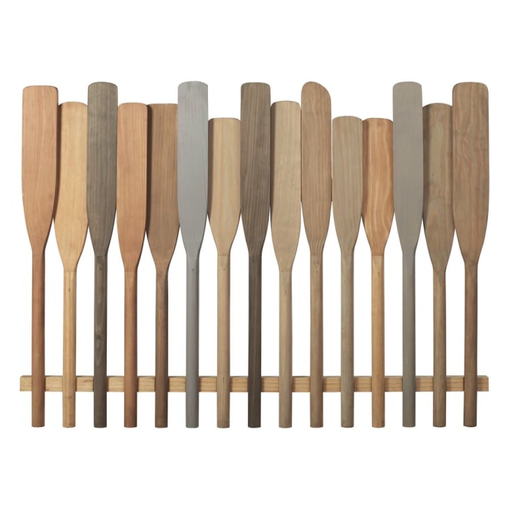 Maisons du Monde Paddle - Cabecero de cama de 160 de pino macizo multicolor