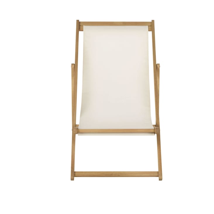 Maisons Du Monde Panama - Tumbona/hamaca Plegable Crudo De Eucalipto Maciza