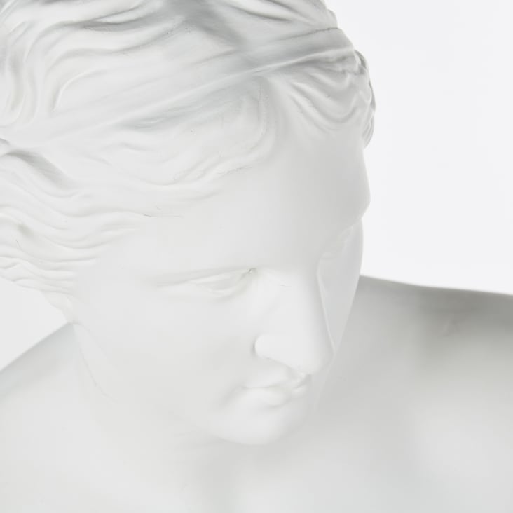 Maisons Du Monde PAULINE - Estatua De Diosa Blanca Alt. 125