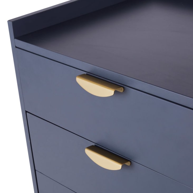 Maisons Du Monde Penelope - Semanario Con 6 Cajones Azul Oscuro